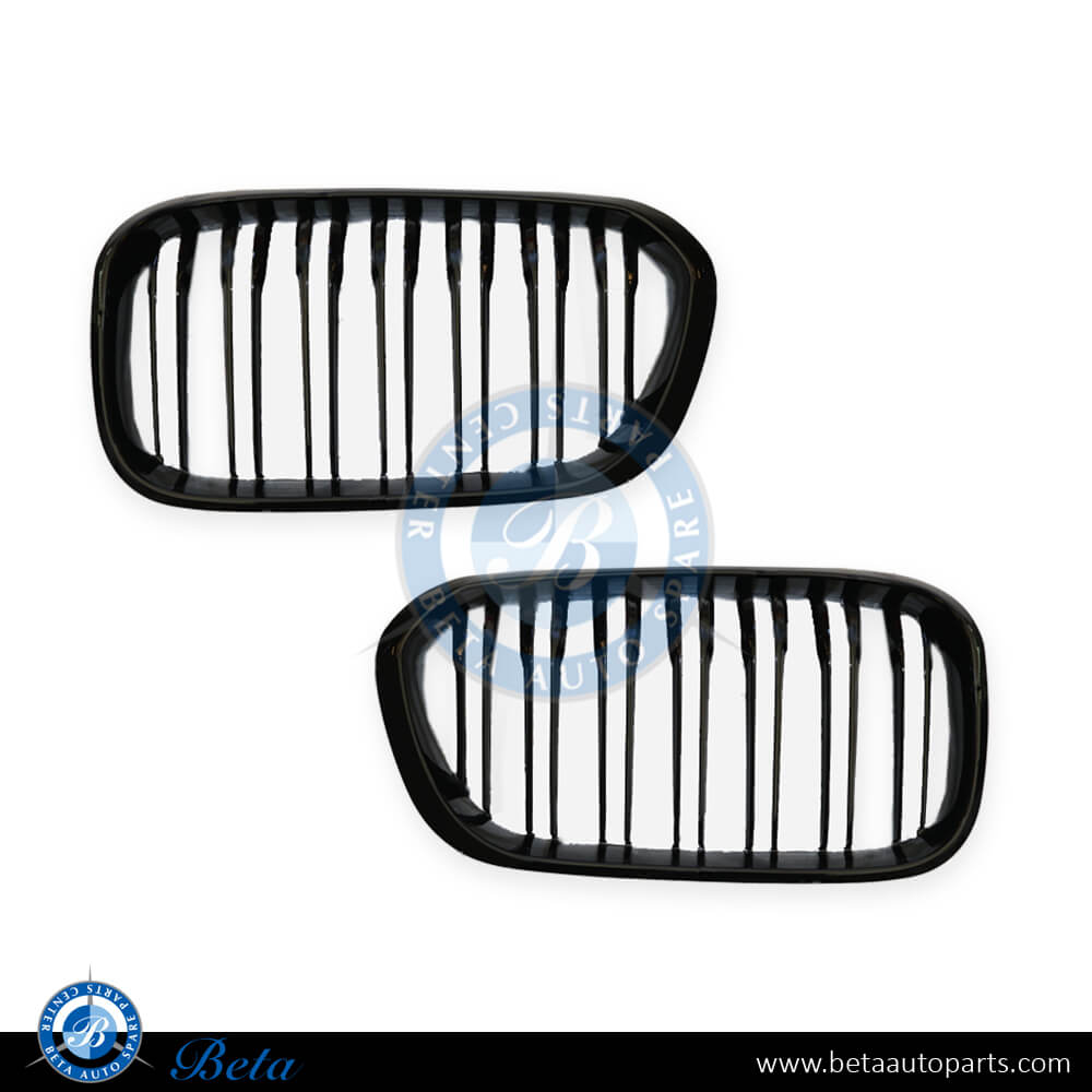 Grille Gloss Black color for BMW 1 Series F20/F21 2015-2019 models, Part Number 51137389849 / 51137389850 Grille Gloss Black color for BMW 1 Series F20/F21 2015-2019 models, Part Number 51137389849 / 51137389850